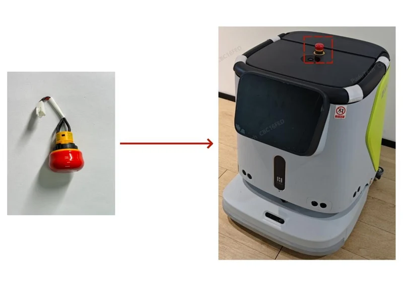CC1 – Not-Aus-Schalter Einheit / Emergency Stop Switch Assembly