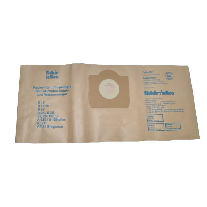 nilco Papierfilter für GS 22, GS 27 und S 26 NT