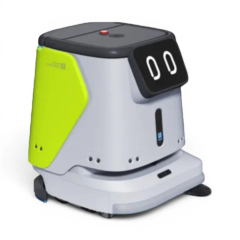 PUDU CC1 – Professioneller Reinigungsroboter gelb-grün