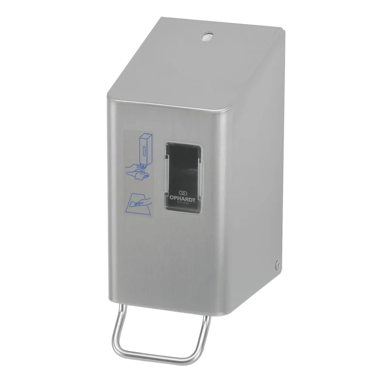 SanTRAL® TSU 2 Spender für Toiletten-Desinfektion, Edelstahl