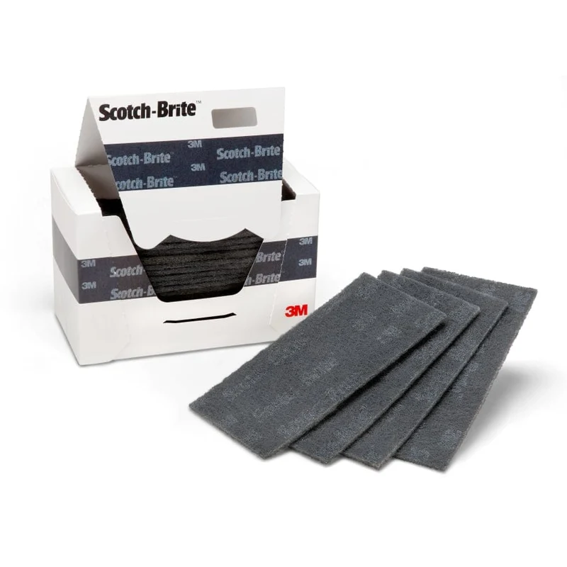 3M Scotch-Brite Handpad 76, schwarz, 95 x 158 mm