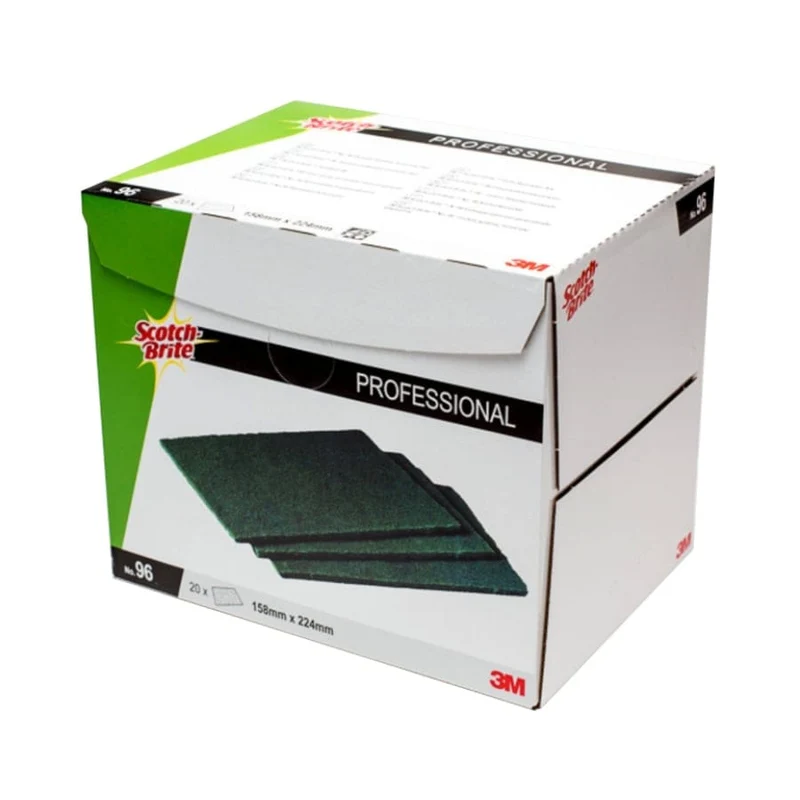 3M Scotch-Brite Handpad 96, grün, 158 x 224 mm