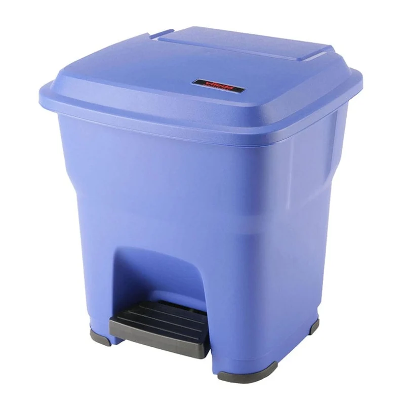 Vileda Professional Hera Abfallbehälter mit Pedal, 35 Liter