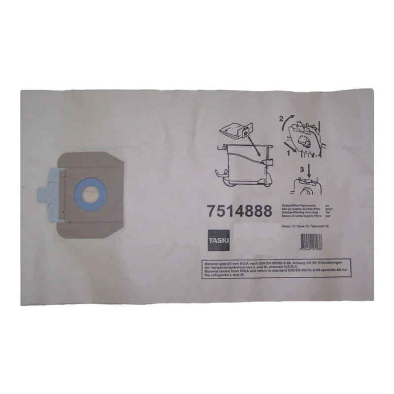 TASKI Doppelfilter Papiersack