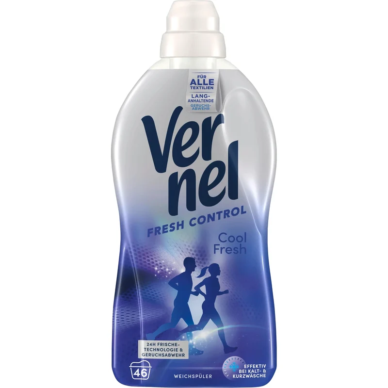 Vernel Fresh Control Cool Fresh Weichspüler, 46 WL