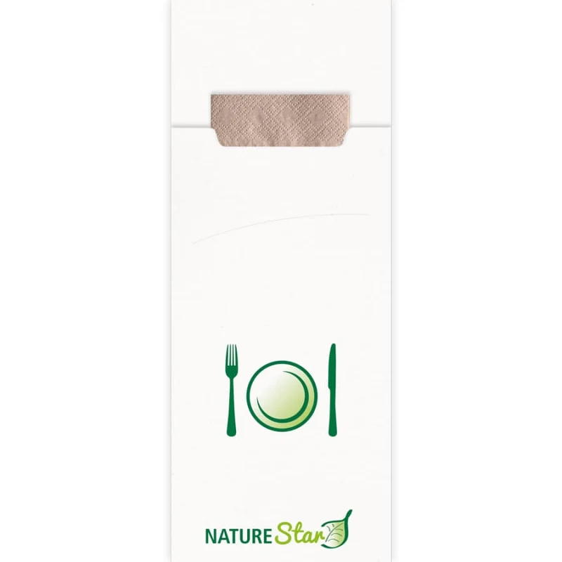 NATURESTAR Bestecktasche Bio, 2-teilig