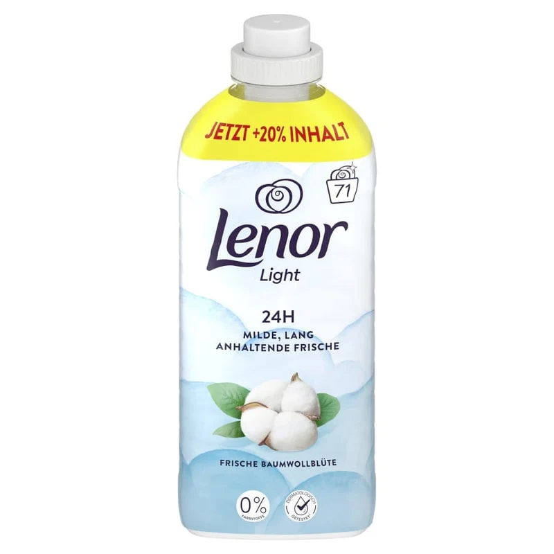 Lenor Light Weichspüler Frische Baumwollblüte