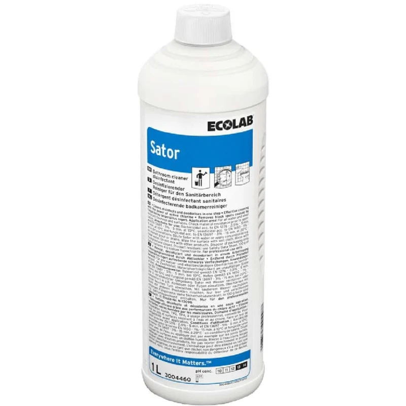 ECOLAB Sator desinfizierender Sanitärreiniger mit Aktivchlor