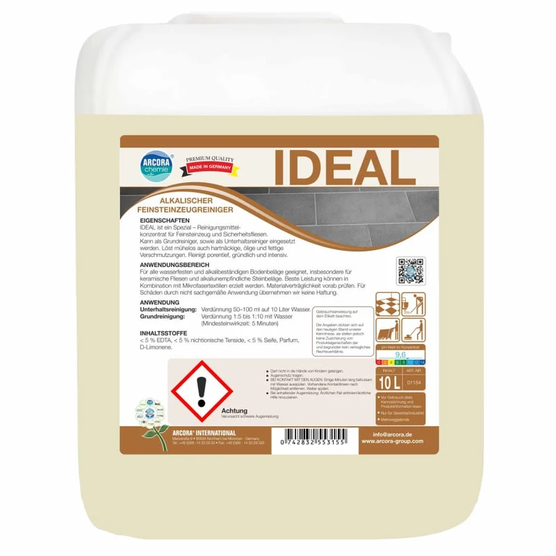 IDEAL alkalischer Feinsteinzeugreiniger-Konzentrat