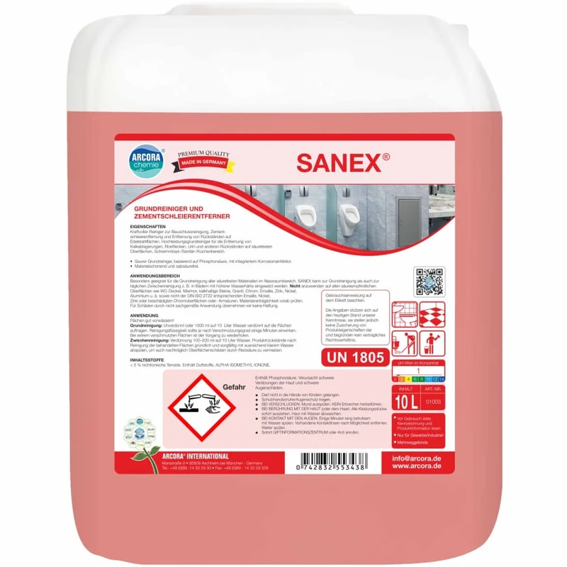 SANEX Grundreiniger und Zementschleierentferner