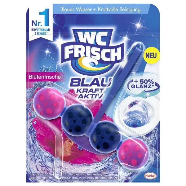 WC Frisch BLAU AKTIV WC-Reiniger/-Duftspüler