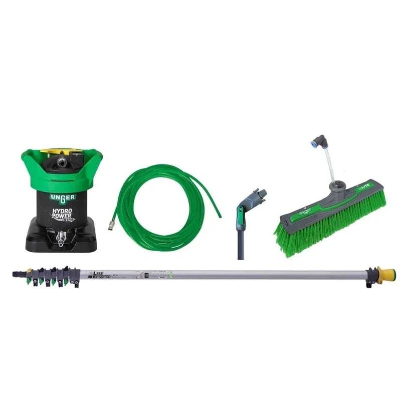 UNGER Reinwasser Set HydroPower® Ultra – Einsteiger Alu 6 m