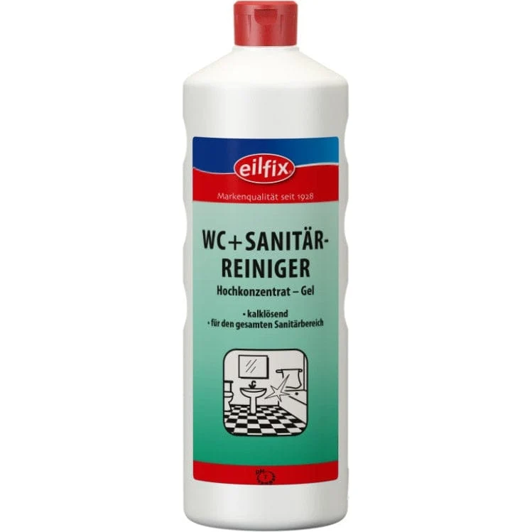 EILFIX WC + SANITÄRREINIGER (WC-Grün) Hochkonzentrat Gel