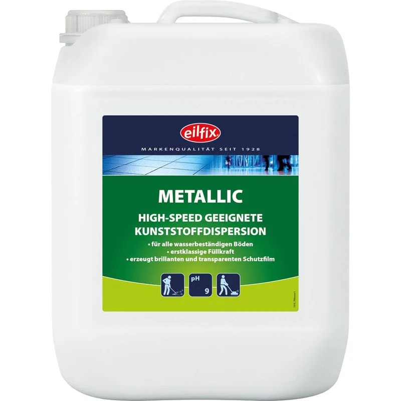 EILFIX Metallic Fußbodendispersion – High-Speed geeignet, 10 L, brillanter Schutzfilm