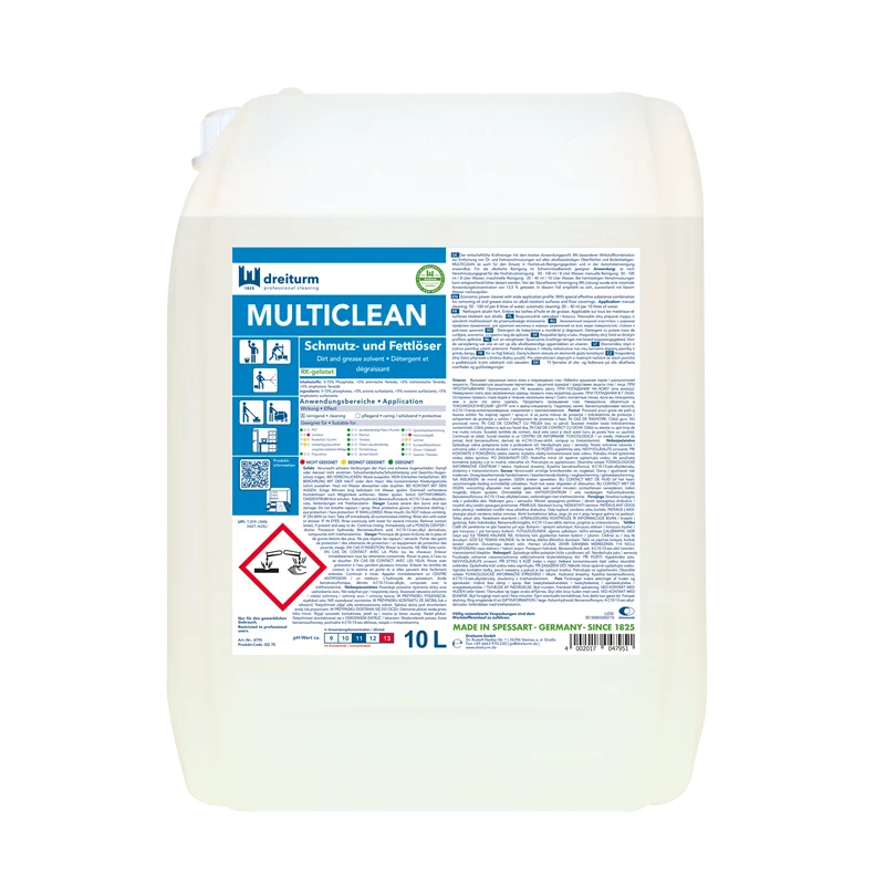 Dreiturm MULTICLEAN Schmutz- und Fettlöser