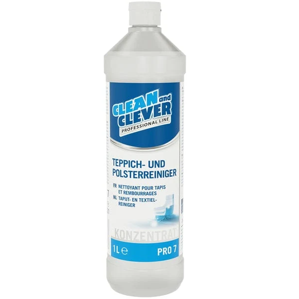 Teppich- und Polsterreiniger PRO7 Clean and Clever