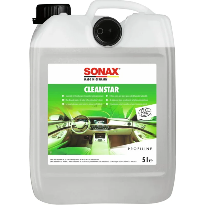 SONAX CleanStar Ecocert Innenraumreiniger materialschonend