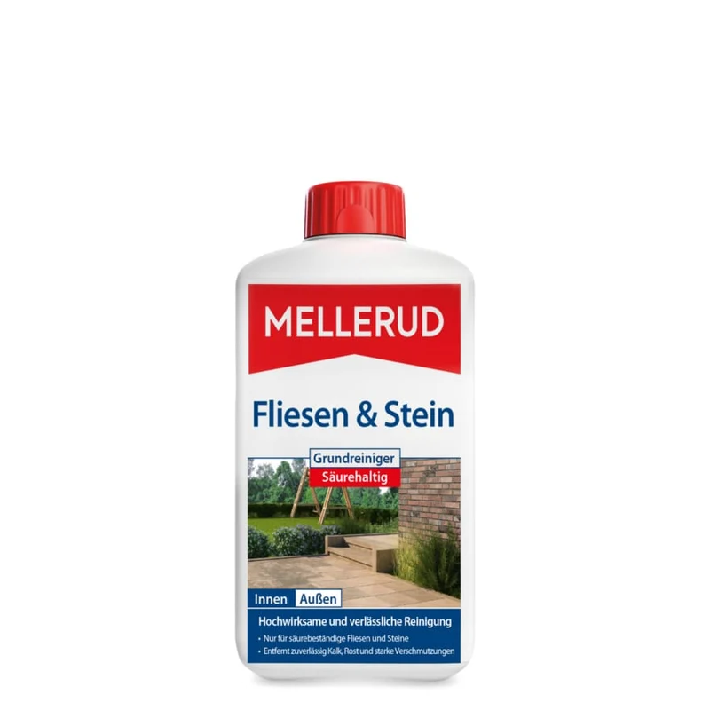 Mellerud Fliesen & Stein Grundreiniger säurehaltig 1 l