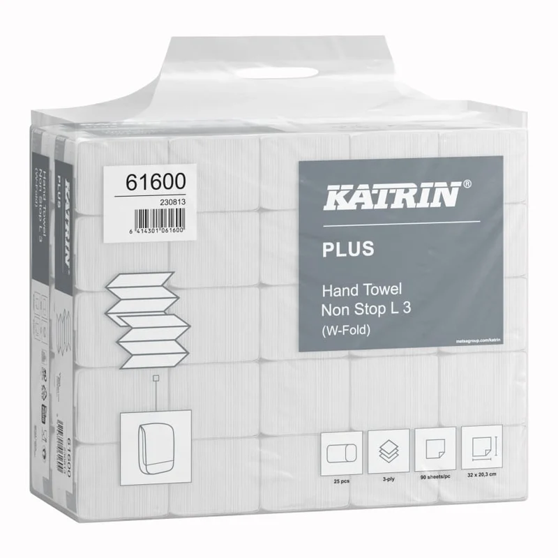 KATRIN Plus W-Falz Falthandtücher Non Stop L