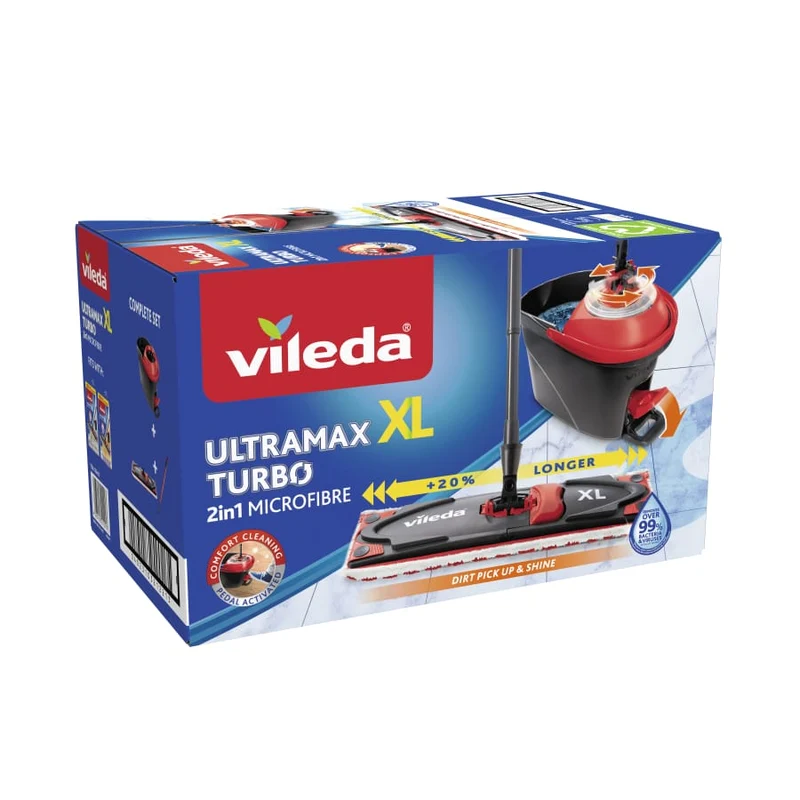 Vileda UltraMax XL Wischmop Set Turbo Box