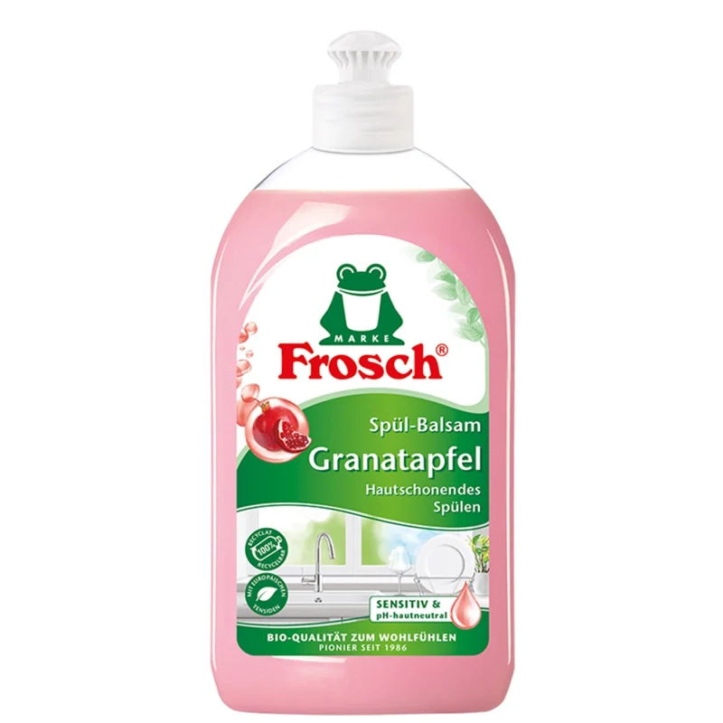 Frosch Granatapfel Spülmittel, hautfreundlich