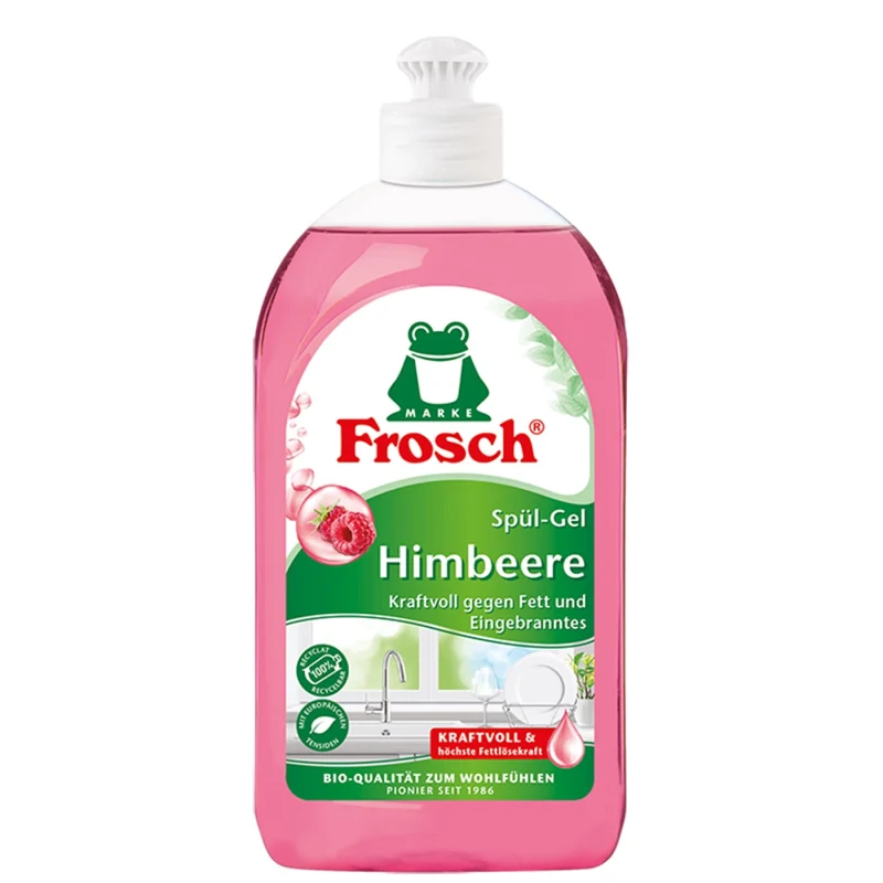Frosch Himbeere Spülmittel, fettlösend