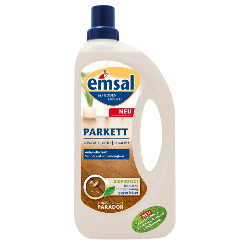 emsal Bioprotect Parkett Bodenpflege, farbvertiefend