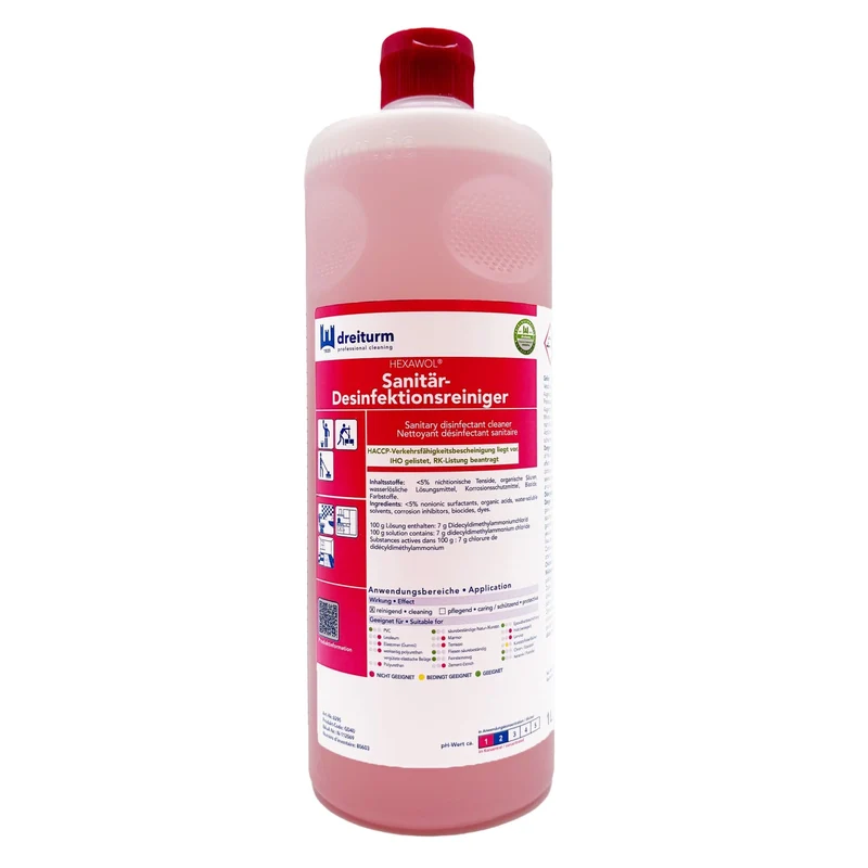Dreiturm Hexawol Sanitär-Desinfektionsreiniger
