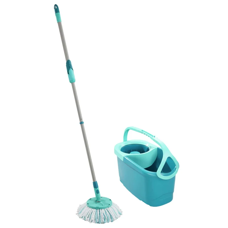 Leifheit Clean Twist Disc Mop Ergo Wischset, 3-teilig