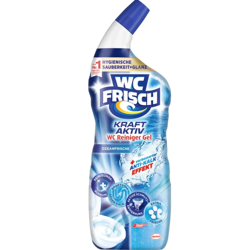 WC Frisch Kraft Aktiv WC Reiniger Gel Ozeanfrische