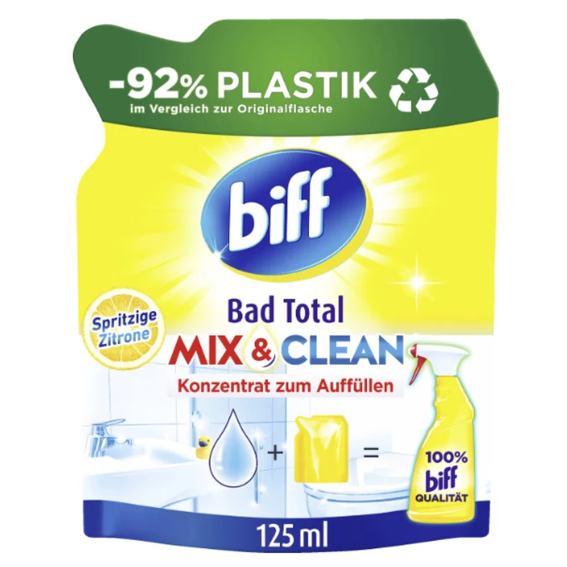 biff Bad Total Mix & Clean Konzentrat Spritzige Zitrone