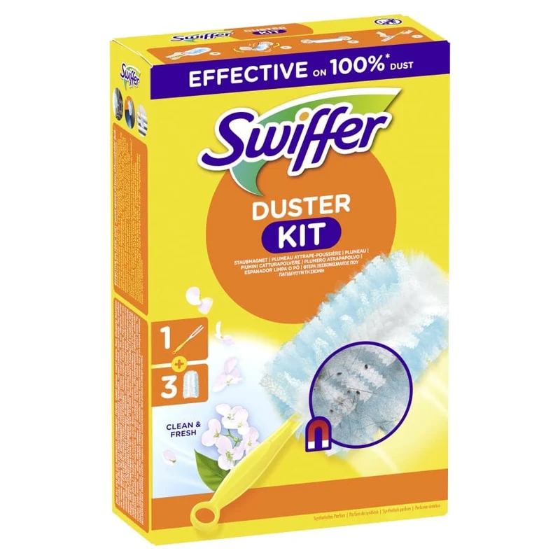Swiffer Staubmagnet Starterset Staubwischer, mit Duft
