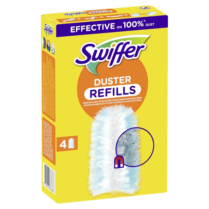 Swiffer Staubmagnet Nachfülltücher, 4er