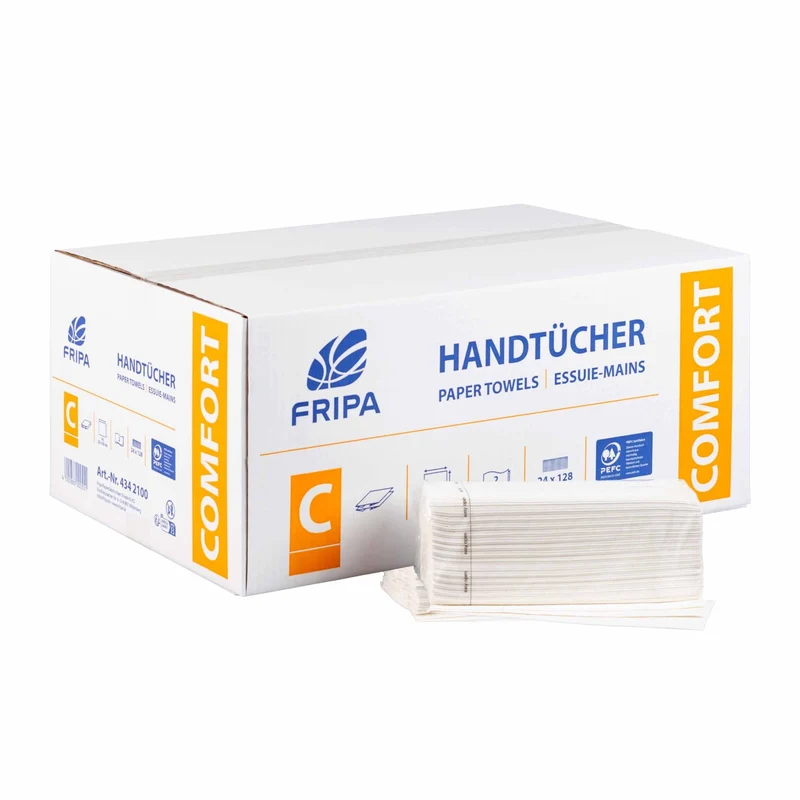 Fripa COMFORT Papierhandtücher, 25 x 33 cm, 2-lagig