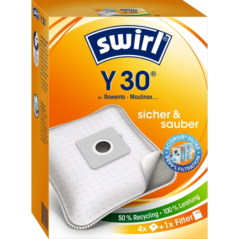 Swirl® Y 30 Ecopor® Staubsaugerbeutel