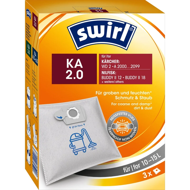Swirl® Staubsaugerbeutel KA 2.0