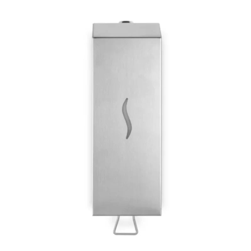 Semytop Edelstahl Seifenspender, silber, 1 Liter