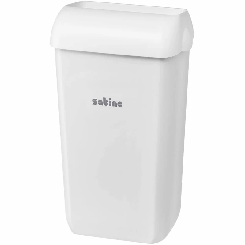 Satino Abfalleimer small, weiß, 23 Liter
