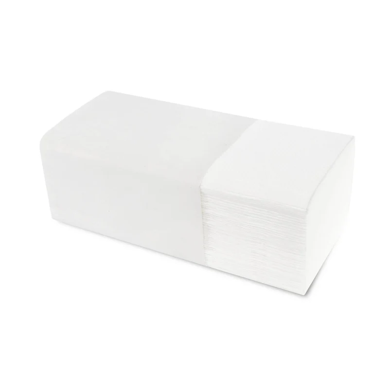 Quicky Papierhandtücher, 2-lagig, V-Falz, 22,7 x 21 cm, hochweiß