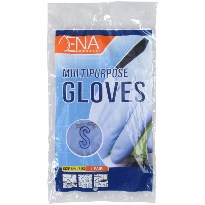 ENA Multipurpose Haushaltshandschuhe, blau