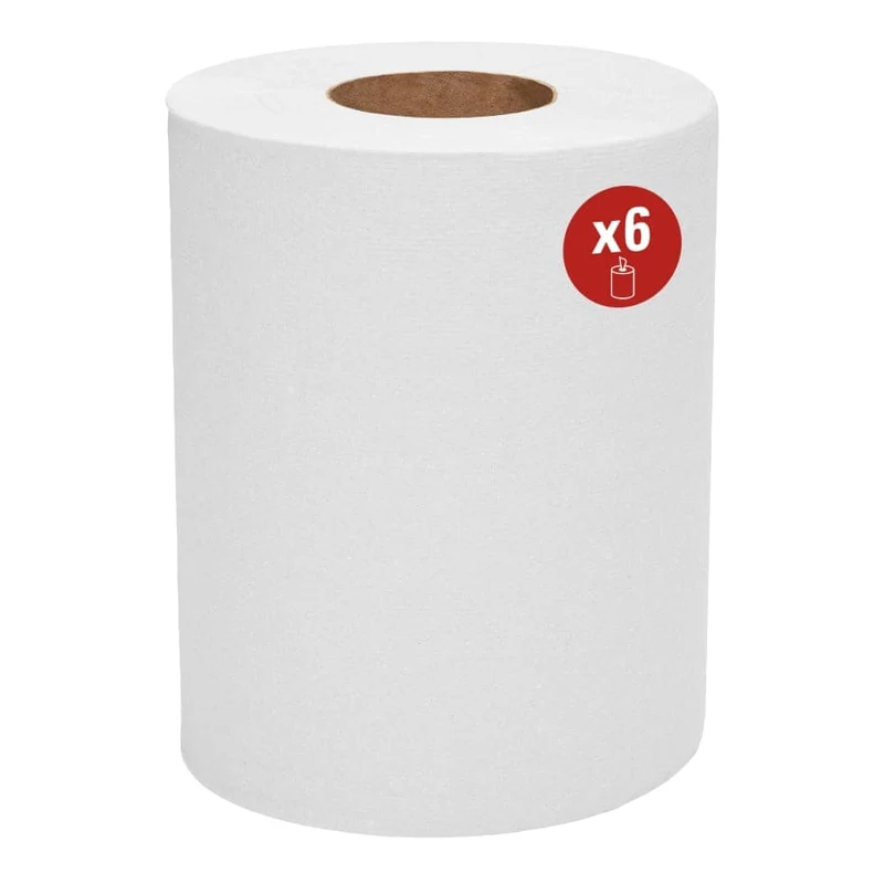 WYPALL® Reinigungstücher L10, mit Zentralentnahme, weiß