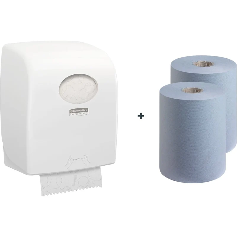 Kimberly-Clark Aktionsset "Effizienz", blau Spendersystem
