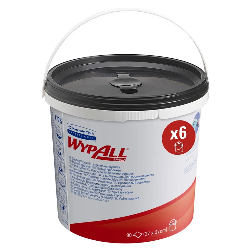 WYPALL* Reinigungstücher im Spendereimer