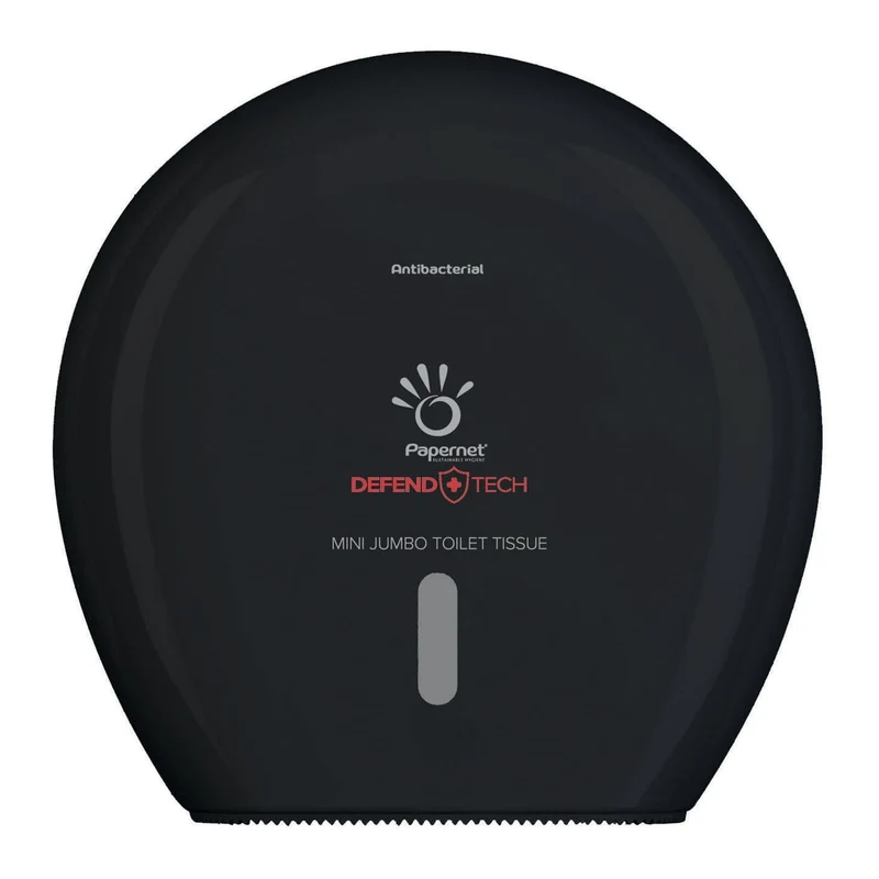 Papernet Handtuchspender Mini Jumborollen schwarz Hygiene