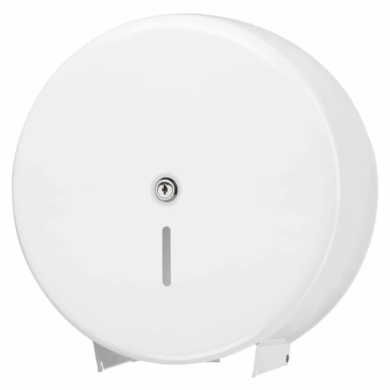 Satino Jumborollen Toilettenpapierspender, weiß