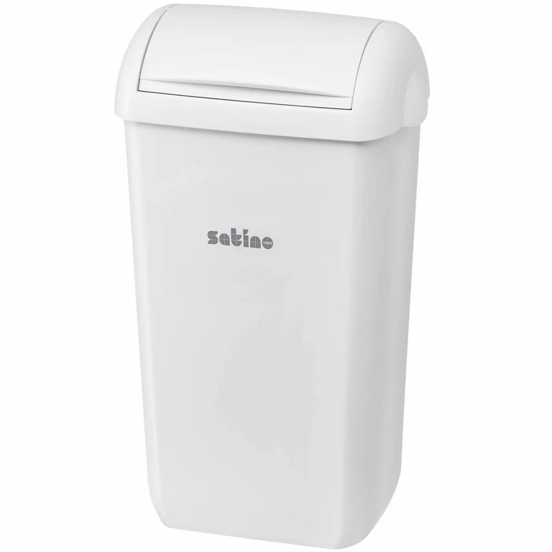 Satino Hygiene Abfalleimer small, weiß, 23 Liter