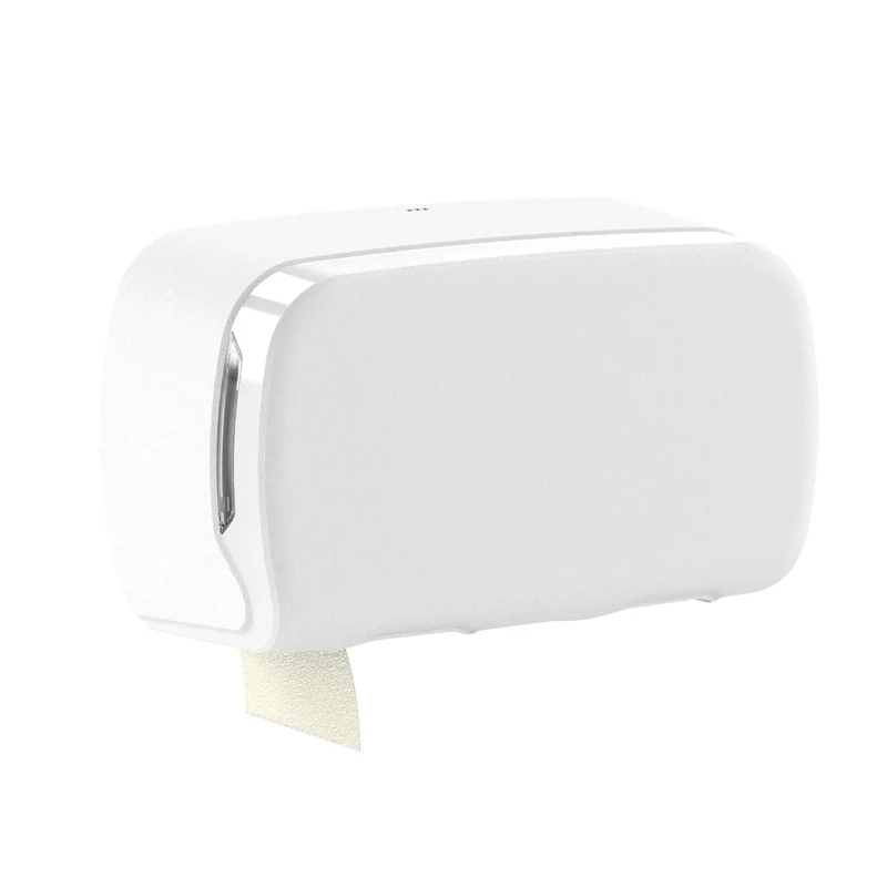 Semy Top Toilettenpapierspender für 2 kernlose Rollen, matt