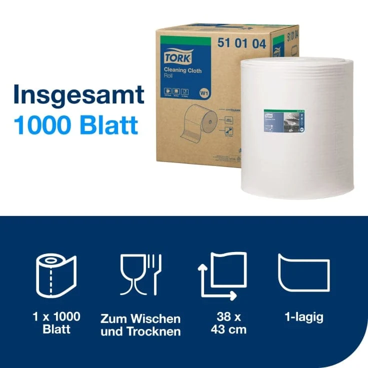 Tork Premium Reinigungstücher 510 W1 vielseitige Reinigung