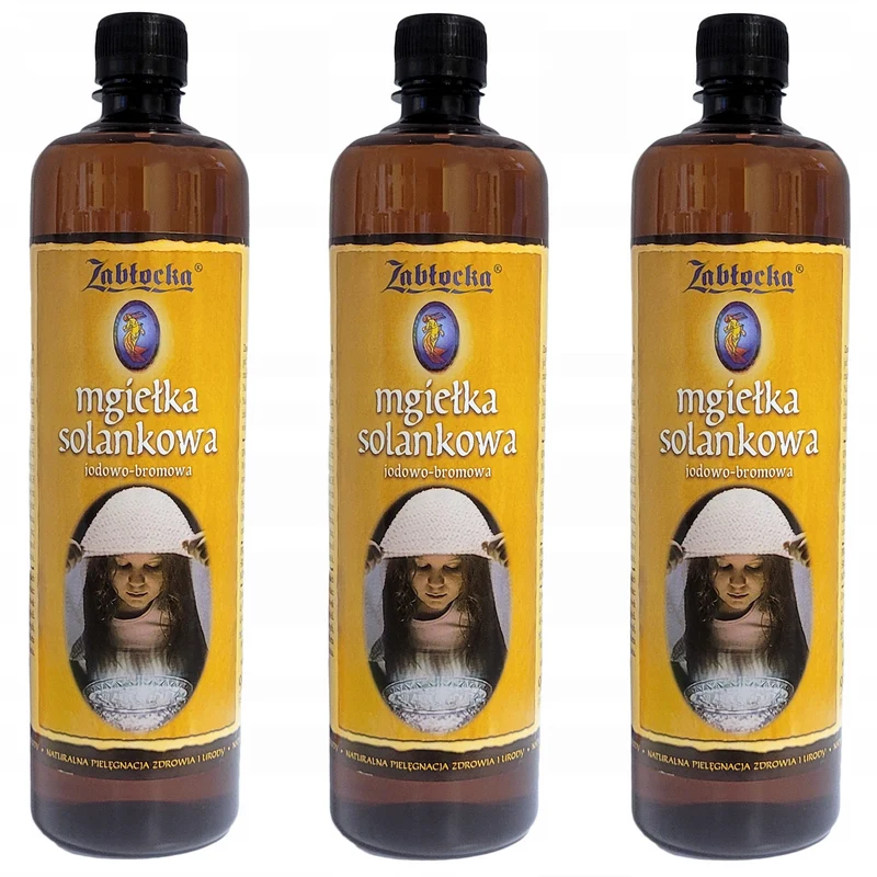3x Zablocka Salznebel 950ml zur Inhalation in Inhalatoren