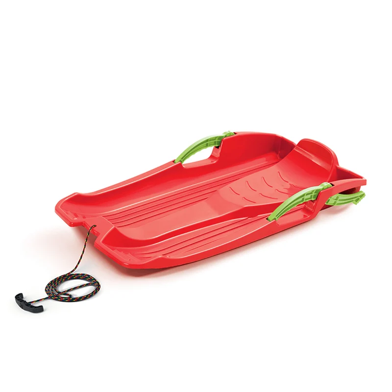 Kunststoffschlitten mit Bremse Prosperplast Hornet rot